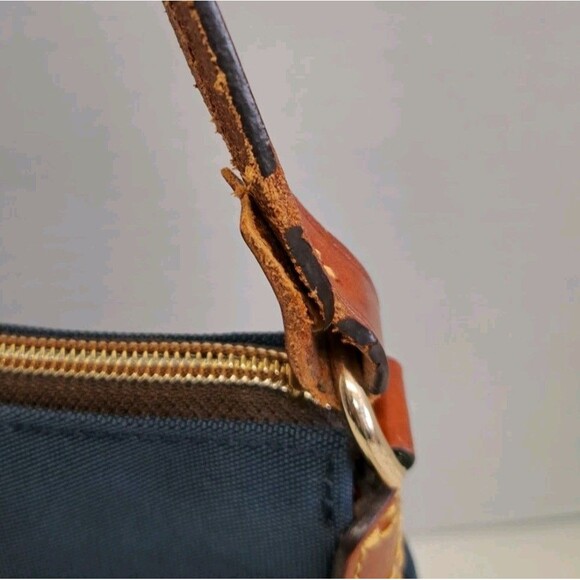 Dooney & Bourke Canvas Shoulder Bag - BLUE - Picture 14 of 16